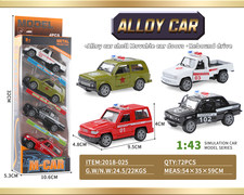 1：64 越野警车 4色混装
