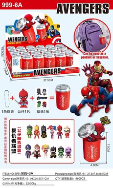 Avengers Surprise Blind Can Keyring