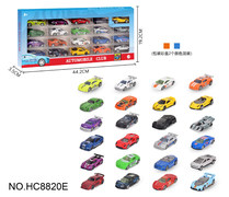 1:64合金车20只开窗盒