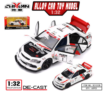1:32 Mitsubishi IX EVO Rally