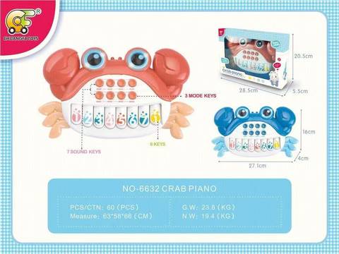 Crab piano