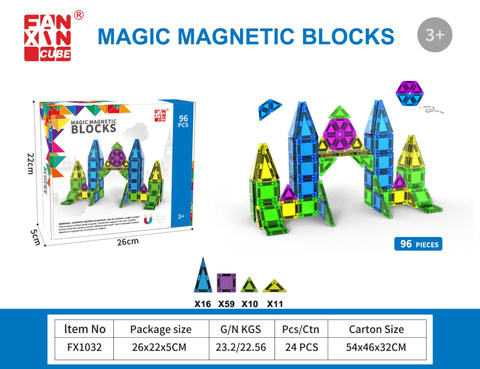 96P magnetic plate