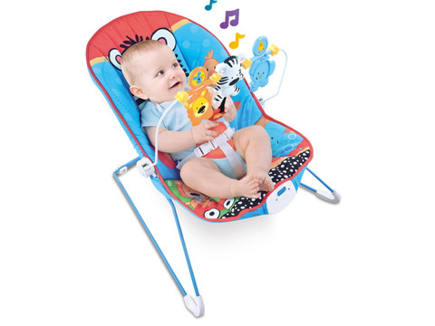 Baby rocking chair with vibration function and music