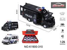 1:24依维柯中文警车版（公安车、防爆车）