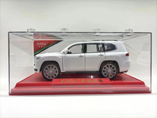 1:24陆巡TOYOTA LC300街车版  亚克力积木盒 6开门  声光回力 合金车