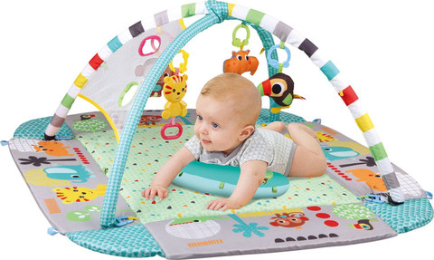5 in 1 crawling game with 30pcs balls (music function)