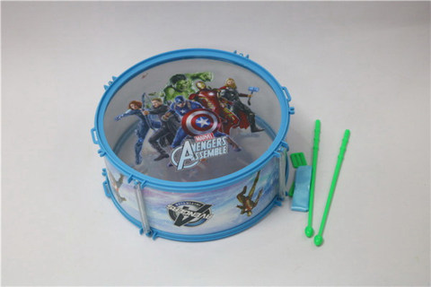 Avengers Drum Percussion Instrument Children's Handbeat Drum
