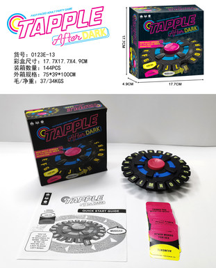 English TAMPLE After Dark Crazy Alphabet Game