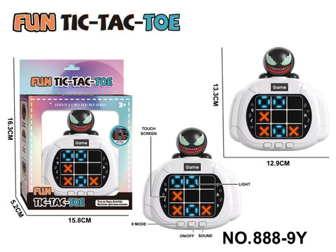 Small head venom touch screen tic-tac-toe chess game machine