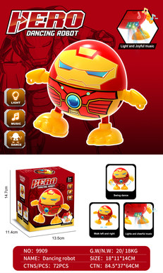 Iron Man dancing robot
