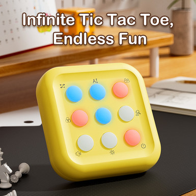 English desktop tic-tac-toe chess (white/yellow/blue) memory concentration training children's thinking educational toys gift