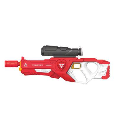 Hand-in-one electric water gun (red, green)