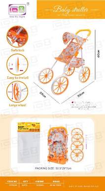 Baby self-equipped EVA wheelbarrow toys baby strollers toys family toys