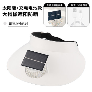 Solarhatchargingfan,electricfan,summertoy