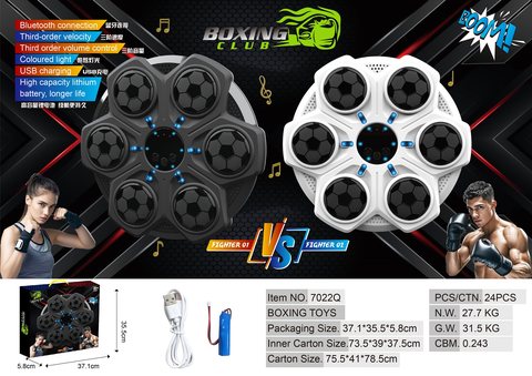 Boxing target color box and dense box