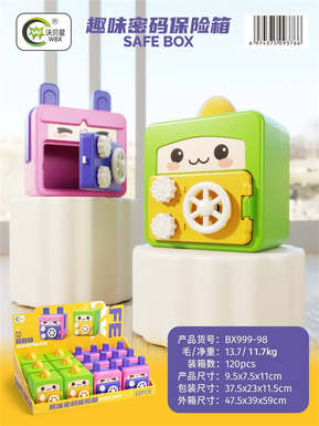 Fun Password Safe Box 12PCS