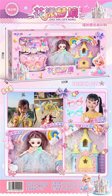 Princess Dream DIY Fun Windmill Hair Clip Set