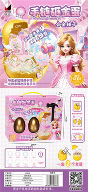 Bracelet smashing golden egg