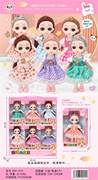 6寸娃娃欣琪儿公主6PCS