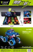 霓虹彩漆壳双回力攀爬赛车 8PCS