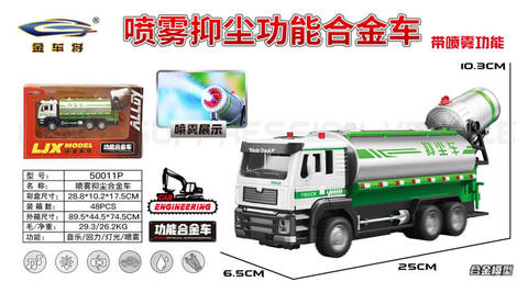 1: 50 Dust suppression vehicle - spray version
