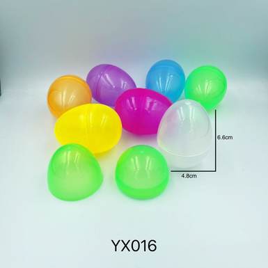 ColorfulBrightEggPPEggshell4.8*6.6CM