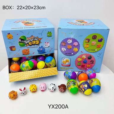 Easter6CuteandPowerfulAnimalEggBoxes,48Pieces