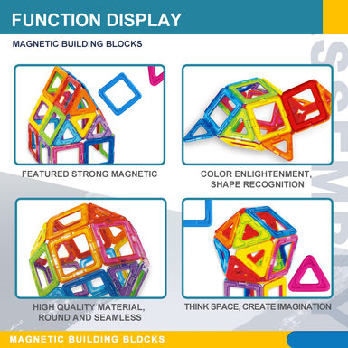 Solid color magnetic block set 30PCS