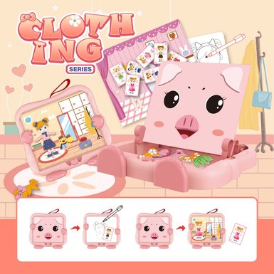 Dress up-Magnetic Drawing Sheet
