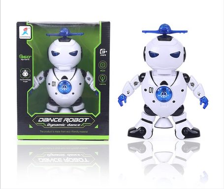 Dynamic Dancer Electric Dance Robot (White)