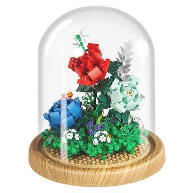 Rose Eternal Flower-Building Blocks