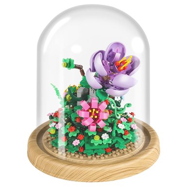 Violet Eternal Life Tea-Building Blocks