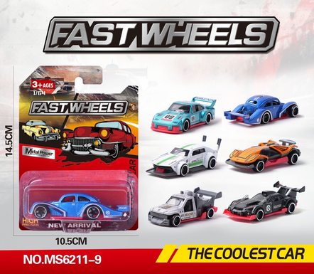 1:64 alloy car