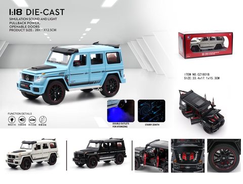 1:18 Mercedes-Benz Babs 800 (spray) (foam box)