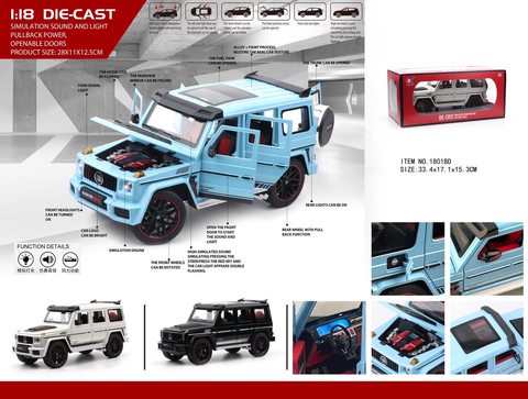 1:18 Mercedes-Benz Babs 800 (no spray) (foam box)