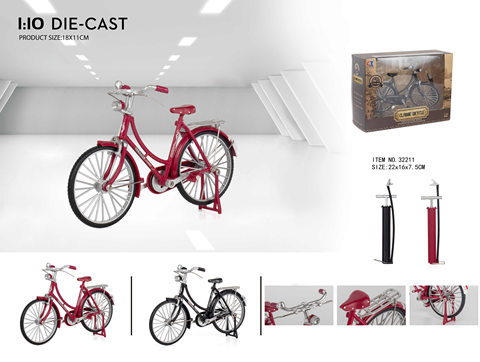 1:10 28 big-bar women's bike (window box)