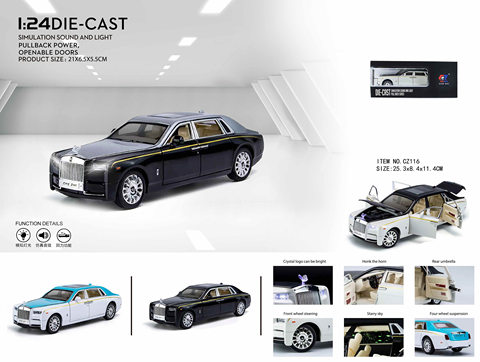 1:24 Rolls-Royce Phantom (foam box)