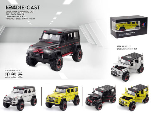 1:24 Mercedes-Benz G500 (foam box)