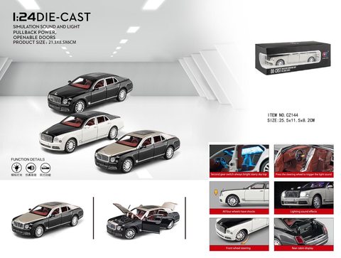 1:24 Bentley Mushang (foam box)