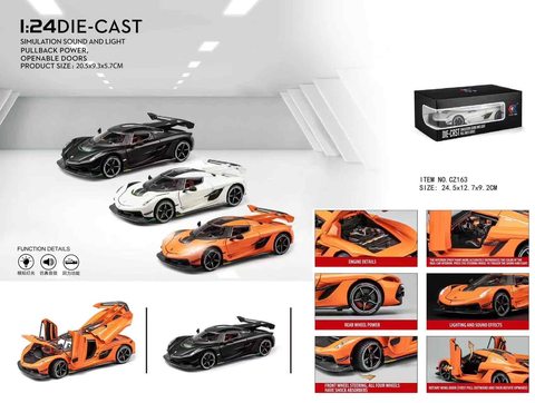 1:24 Koenigsegg (foam box)