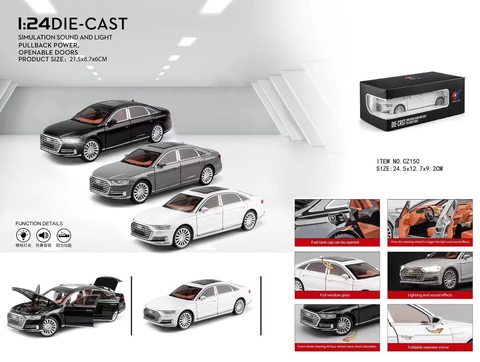 1:24 Audi A8 (foam box)