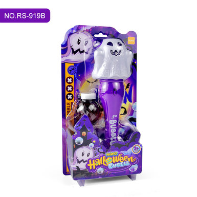 Electric Halloween Ghost Bubble Stick (with lights and music)