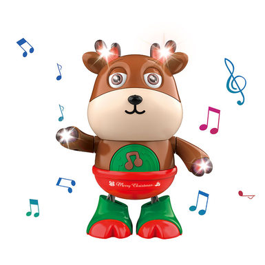 Electric Christmas deer (with lights and music)