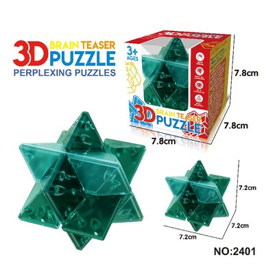 Luban Lock (hexagonal gem)