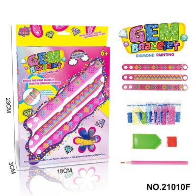 DIY point diamond / diamond sticker bracelet (3 pieces)