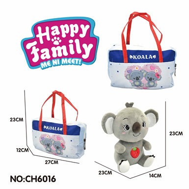 23cm koala plush toy + handbag