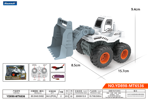 Soil stacker stunt vehicle/bucket less (including electricity) remote control vehicle toy