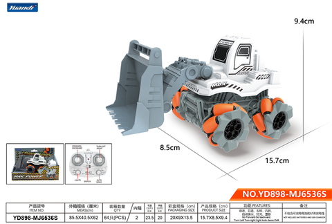 Soil stacker stunt drift car/bucket less (not included electricity) remote control car toy