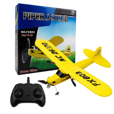 Flying Bear FX803 remote control glider J3 remote control glider fixed wing 2.4G model aircraft