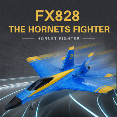 Flying Bear FX828 Blue Angel fighter FA18 carrier-based aircraft F/A-18 Hornet fighter remote control fighter
